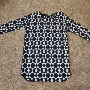 Everly Geometric Shift Dress